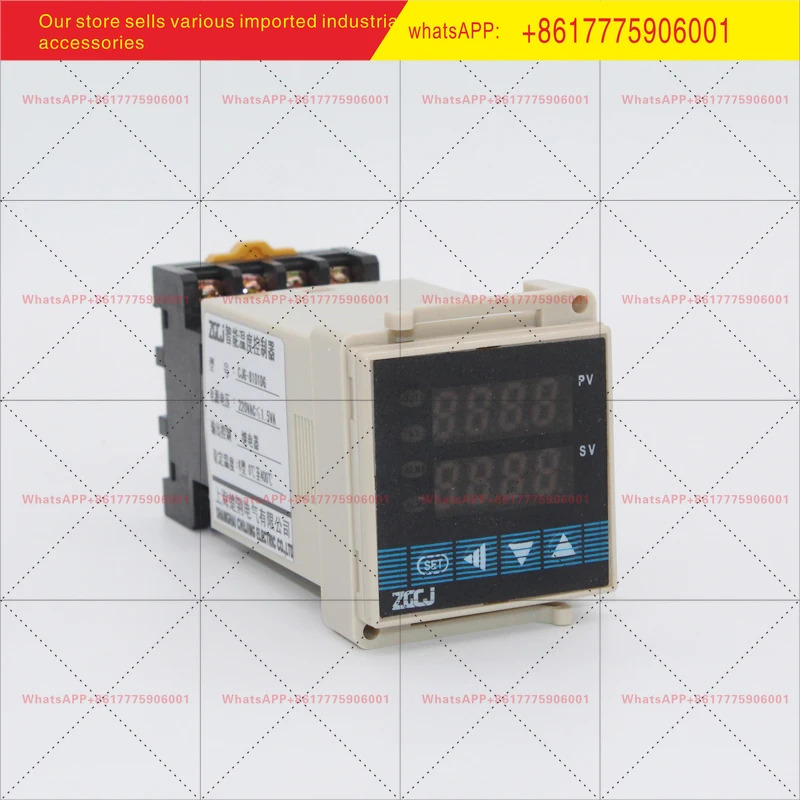 CJG-8101DG 전온도 조절기 레일 장착형 자동 PID