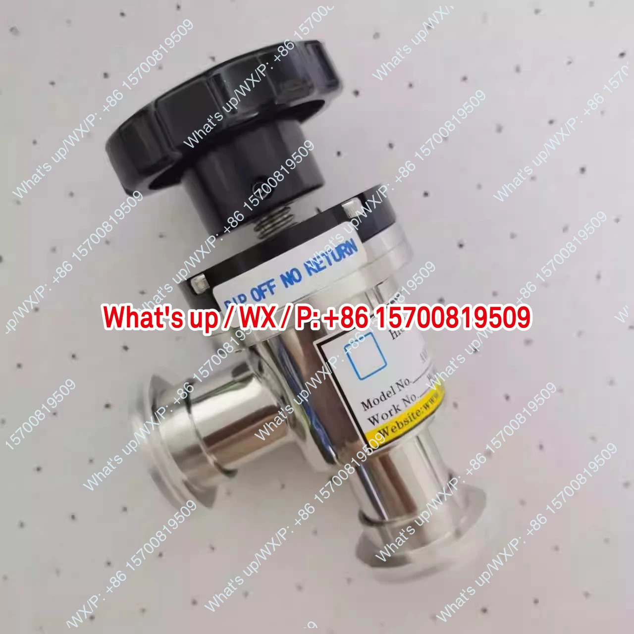 B-KF25-M B-KF40-M 매뉴얼 B-KF16-M 진공 플래퍼 앵글 밸브 B-KF50-M