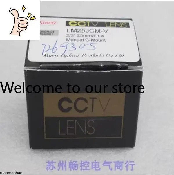 x 신 일본 KOWA 산업카메라 렌즈 LM25JCM-V Spot F1.4/25mm 2/3