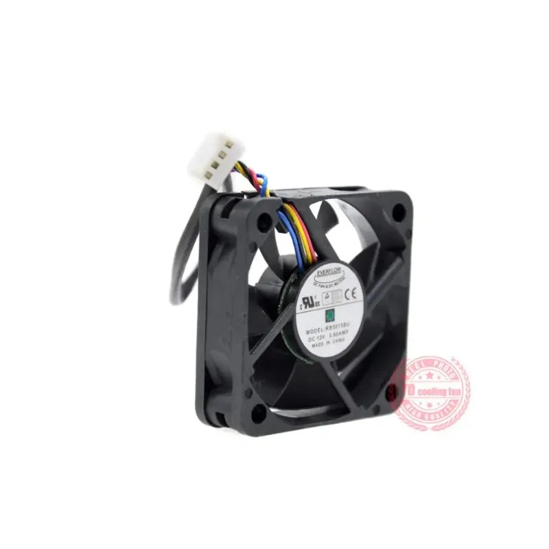 JFG For EVERFLOW RB5015BU 5015 12V 4PIN PWM 온도 제어 5CM 냉각팬