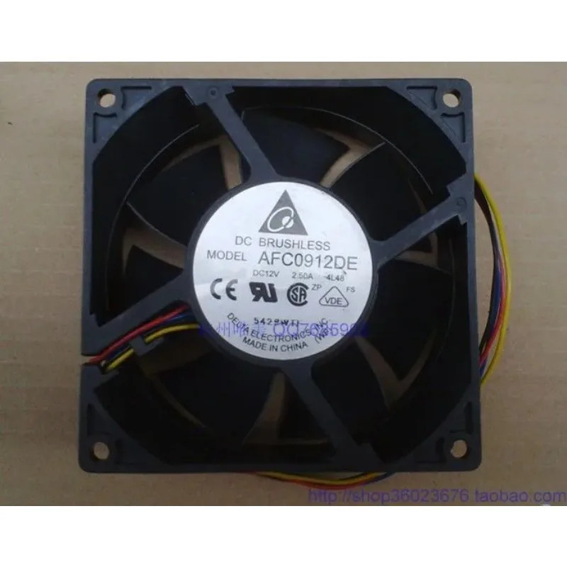 델타 9238 9038 9CM 4핀 PWM AFC0912DE-4L48 2.50A 냉각팬JFG