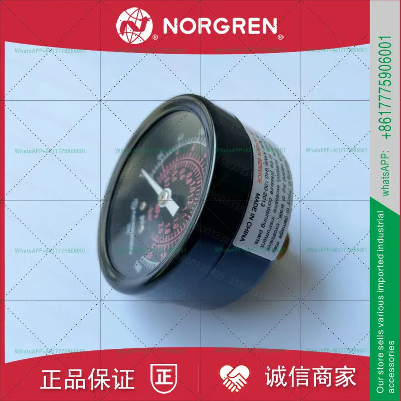 18-015-210 NORGREN 압력 게이지 013/267/209/205 검정 표면 1/4 1/8