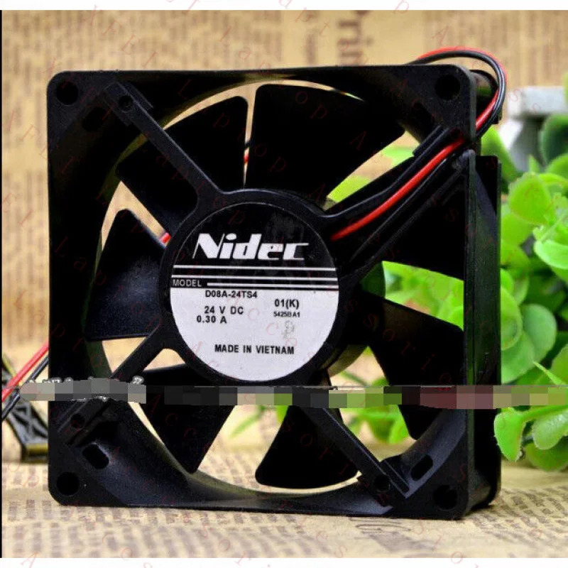 C D08A-24TS4 24V 0.30A 8cm 냉각팬 A613