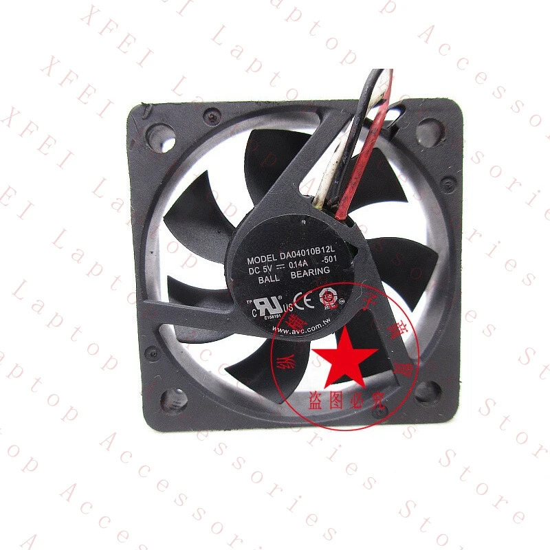 DA04010B12L 4010 5V 0.14A 4CM 고풍량 무소음 이팬 A613