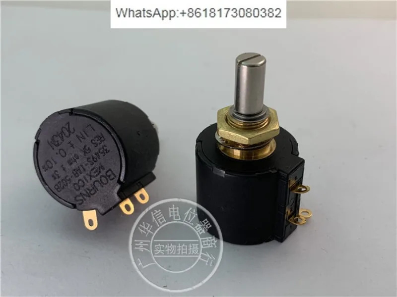 BOURNS 3549S-1AB-502B 5K 0.1% 멀티턴 포텐셔미터 부품 6.4MM