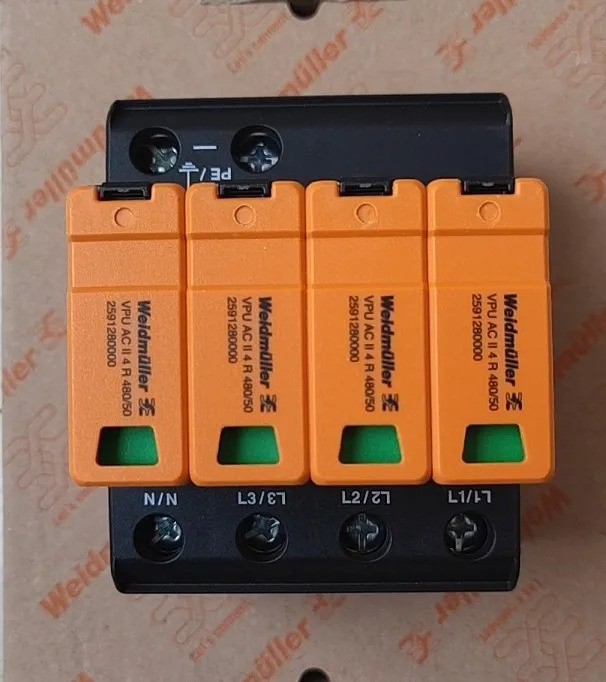 오리지널 Weidmller 서지 보호기 VPU AC II 4 R 480/50 2591280000 1PCS