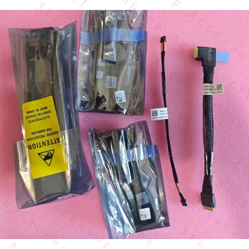 Dell PowerEdge R660 R6625 BOSS N1 PCIE 2X M.2 슬롯 카드새 케이블 WW56V