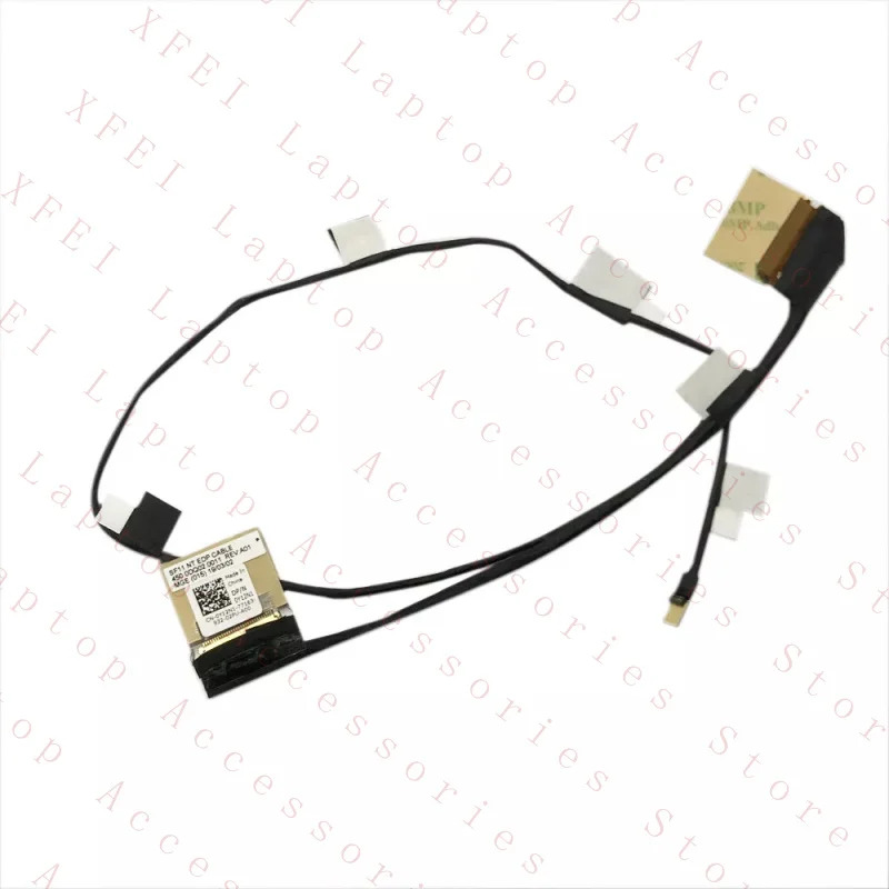 C Dell Chromebook 5190 Lcd EDP 케이블 Lvds 와이어 비터치 0Y12N1새