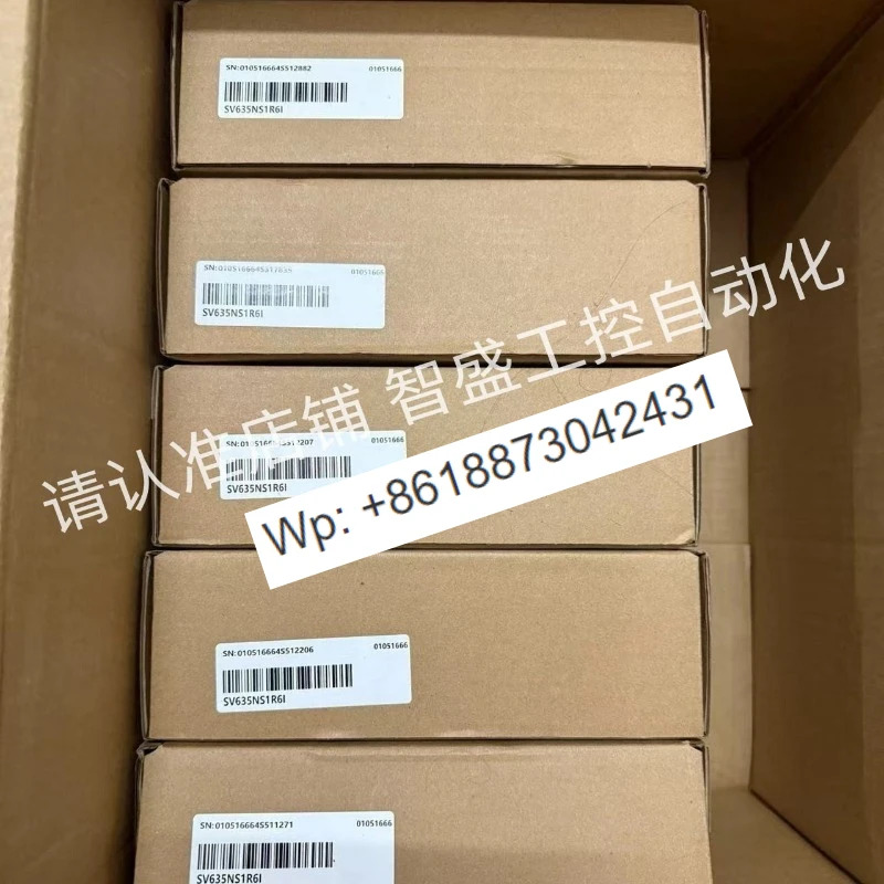 서보 드라이버 SV630/660/635NS/PS/AS 750W 1R6I/2R8I/5R5I/7R6I 1개