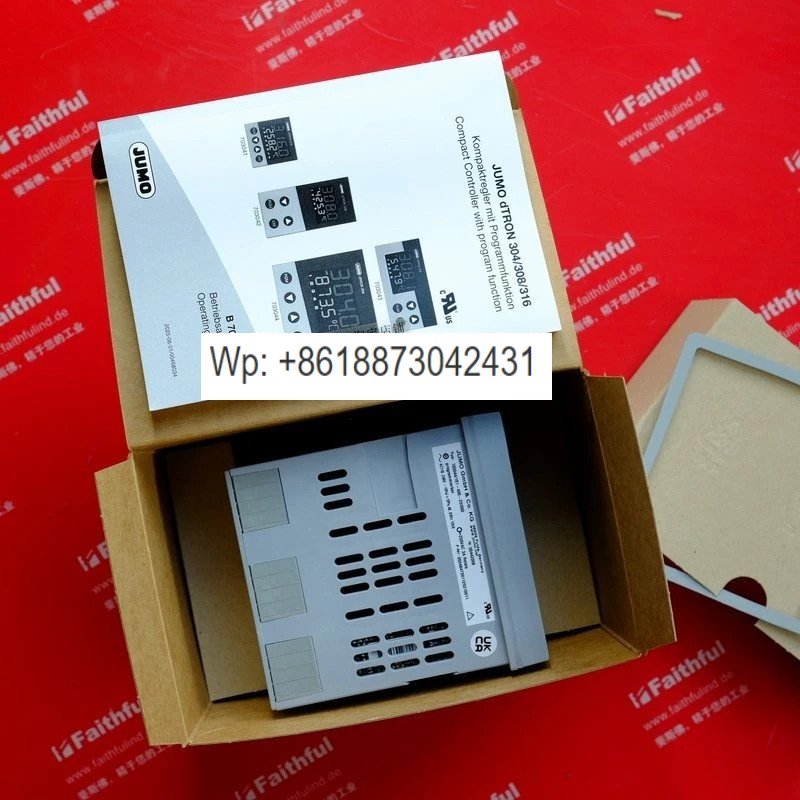 JUMO 00442008 쿠마오 신형 온도조절기 703044/181 - 400-23/000 dTRON 304