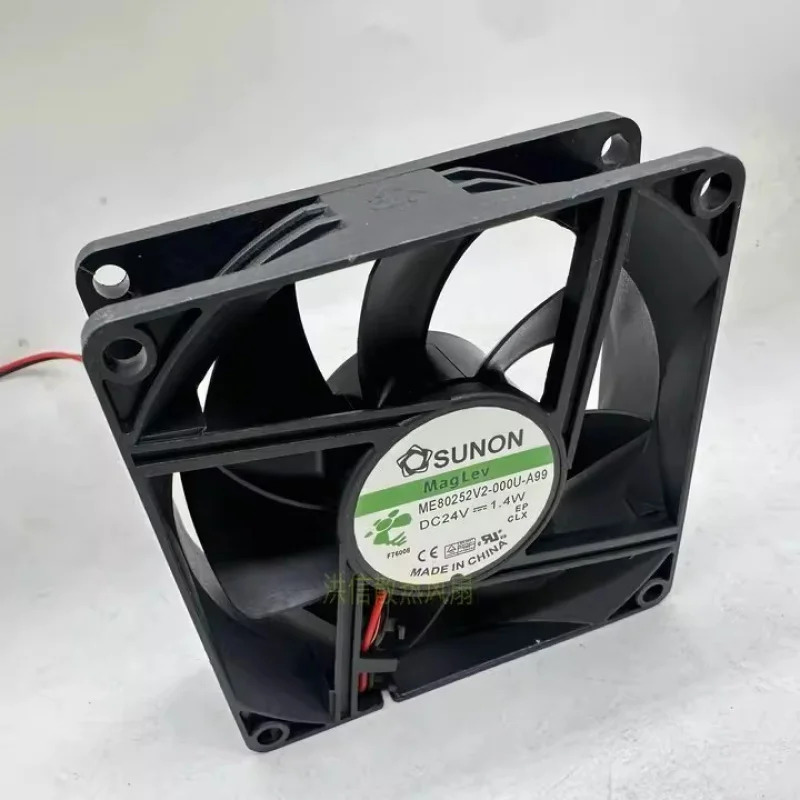 C SUNON 팬 ME80252V2-000U-A99 DC24V 1.4W 8025 80x25MM 2선 냉각팬