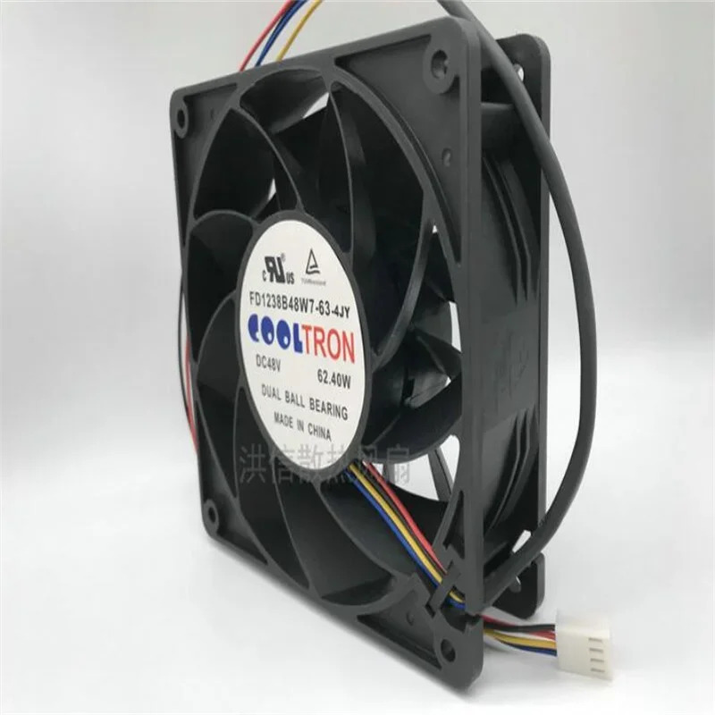 JFG For FD1238B48W7-63-4JY DC48V 62.40W 12cm12038 4선 팬