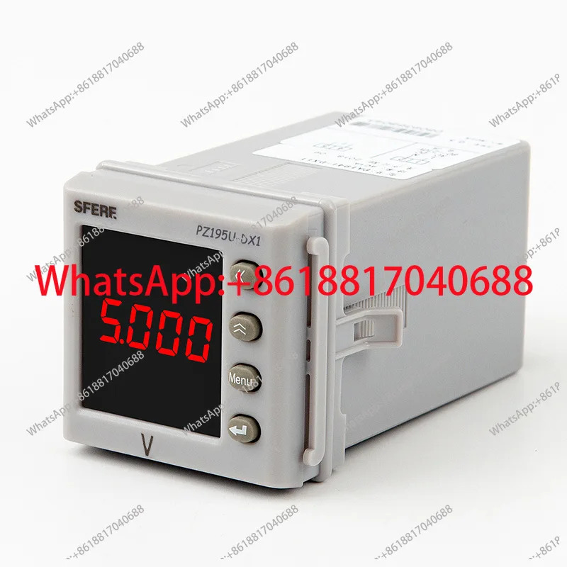 PZ195U-DX1 지능형 디지털 디스플레이 DC 단상 전압계