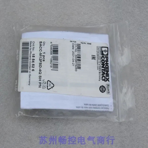 x 신형 피닉스 커넥터 SACC-M12FSD-4Q SH PN 포장 1554526