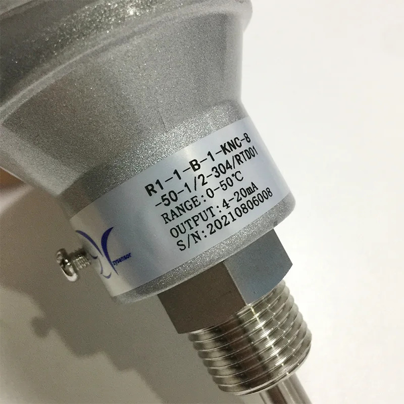 ZYSENSOR 온도 센서 R1-1-B-1-KNC- 8-50-1/2-304/RTD01 0-50  현재추세