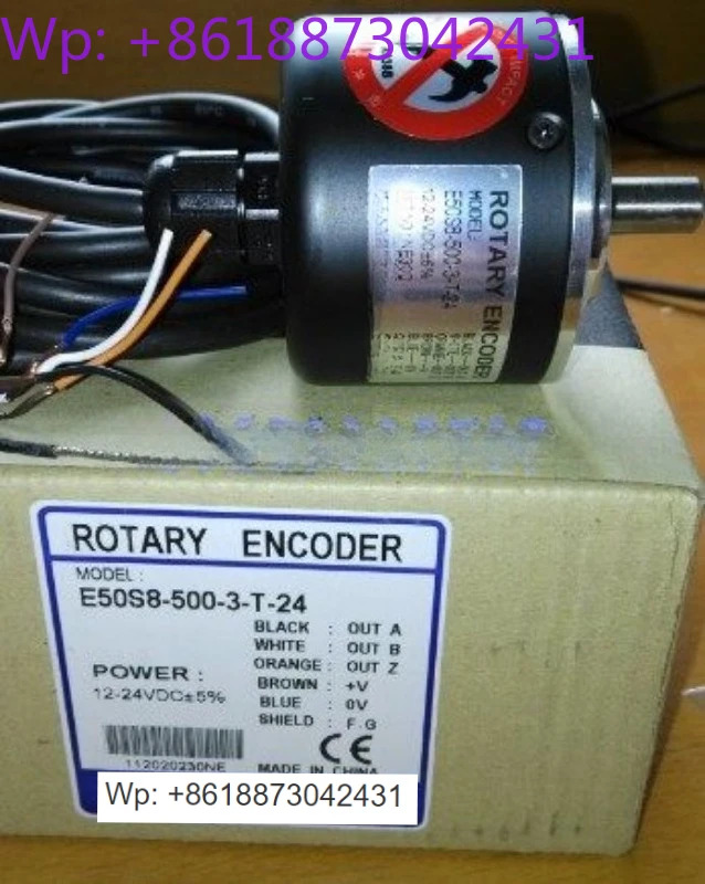 오리지널 로터리 엔코더 E50S8-500-3-T-24