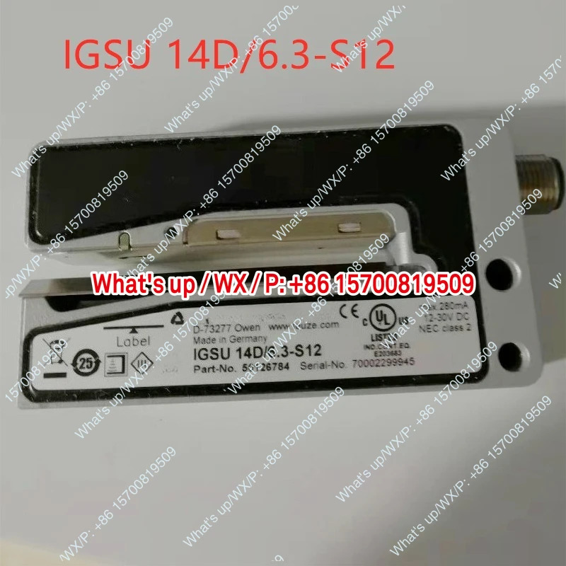 IGSU 14 14D/6.3-S12 초음파 슬롯 센서적가능