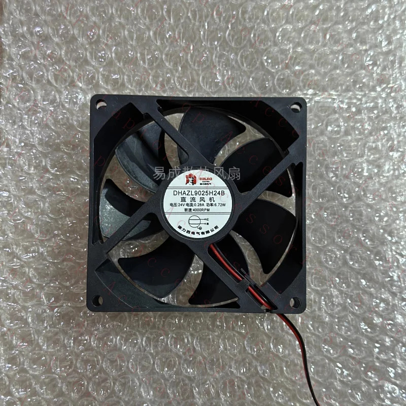 C DHAZL9025H24B 24V DC 0.28A 9025 9CM 2선식 냉각팬