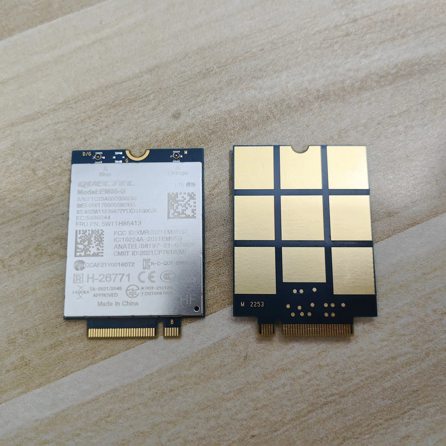 ThinkPad T14 P14s Gen4 4G 모듈 EM05-G 5W11H85413 전체 Netcom용