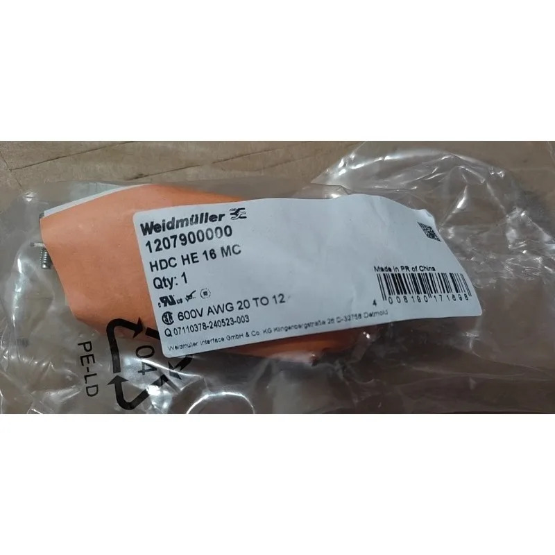 Weidmller 헤비듀티 HDC HE 16MC 1207900000 2개