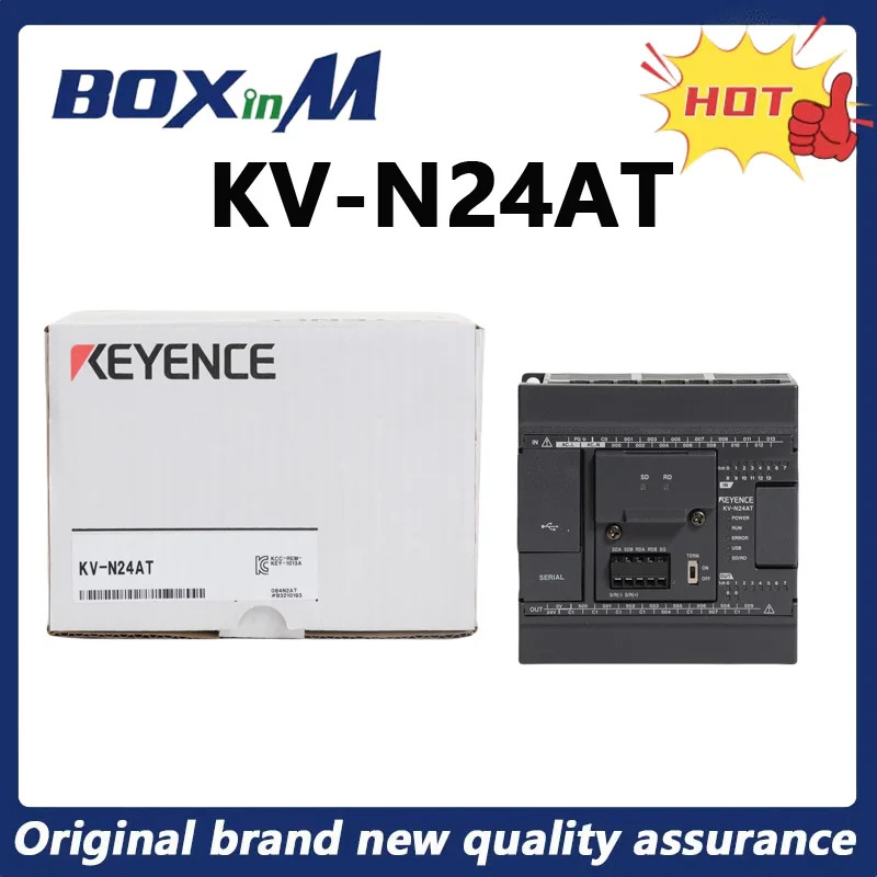 오리지널 KV-N24AT PLC 프로그래밍 컨트롤러 모듈