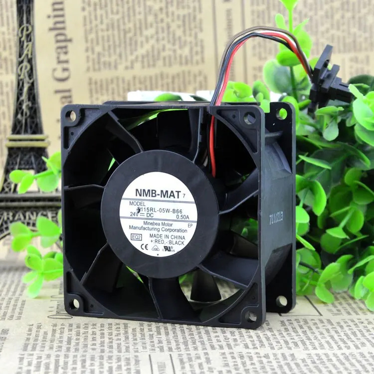 NMB-MAT 3115RL-05W-B66/B60 18.5KW/15KW 변환기 팬 DC24V 0.50A