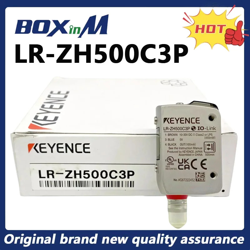 KEYENCE LR-ZH500C3P CMOS 레이저 센서앰프 내장