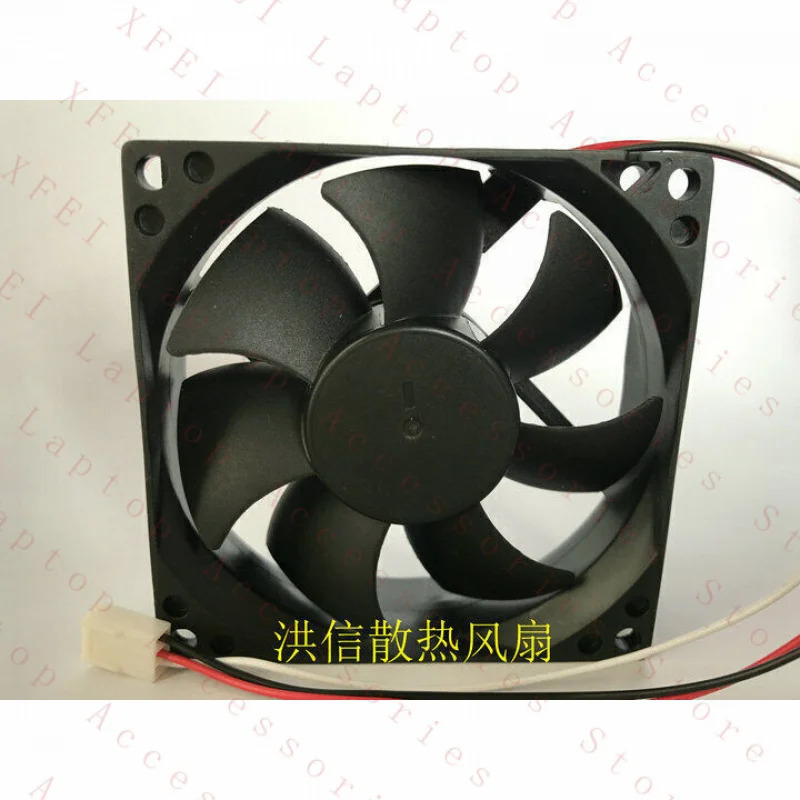C DS08025B12H 이볼 냉각팬 DC12V 0.30A 3선 80x80x25mm 8025