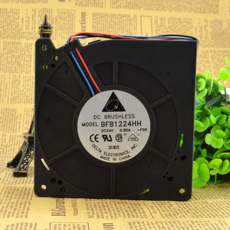 델타 12cm 12032 터보 원심 팬 24v0.80a 이볼 블로워Bfb1224hh