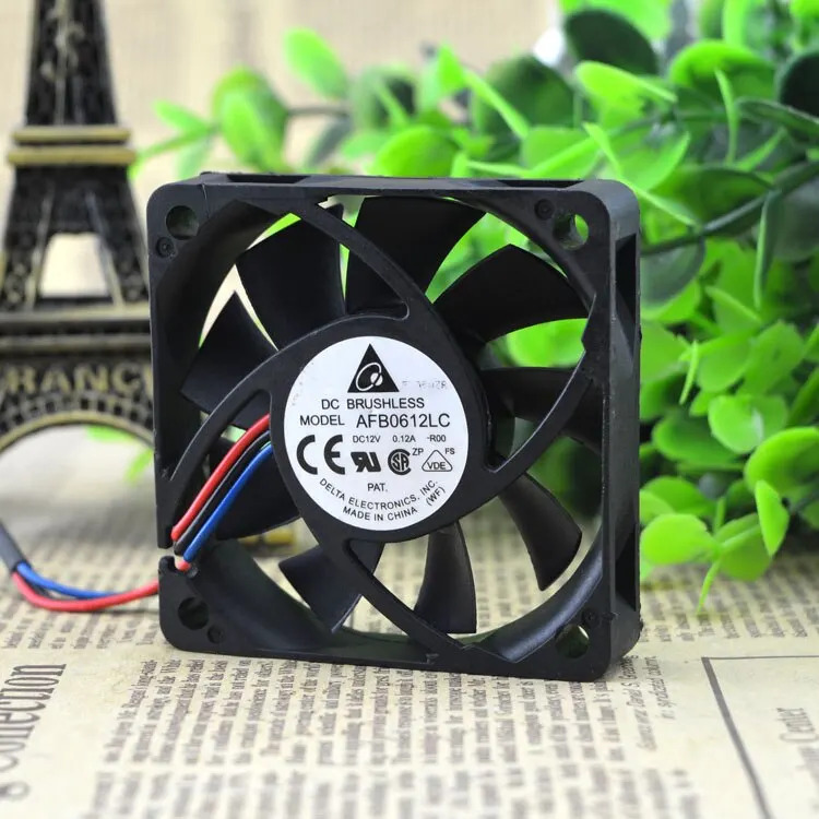 델타 6cm 6013 12V 0.12A 3개 냉각팬 AFB0612LC-8E1Q
