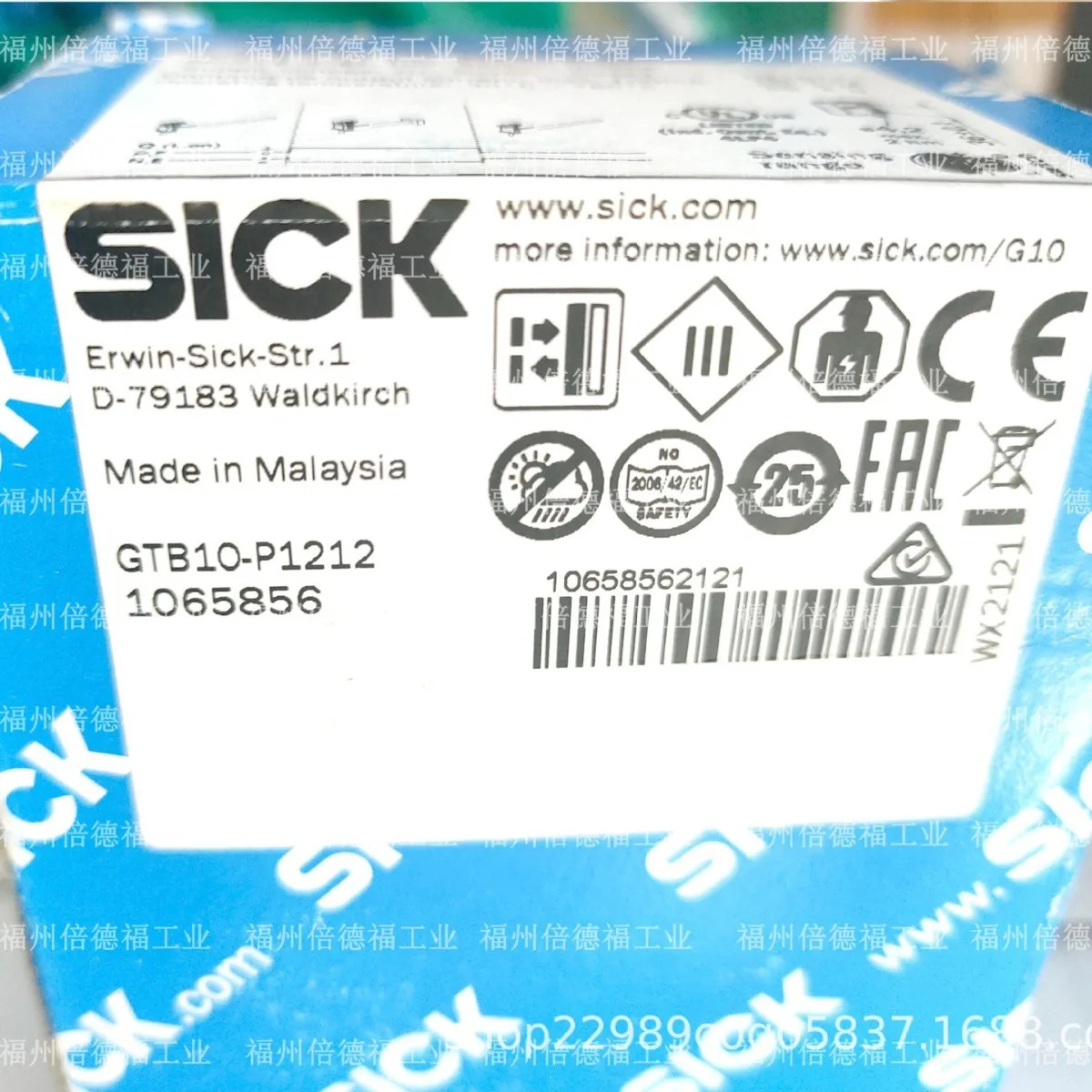 오리지널 독일산 SICK 1065856 B10-P1212