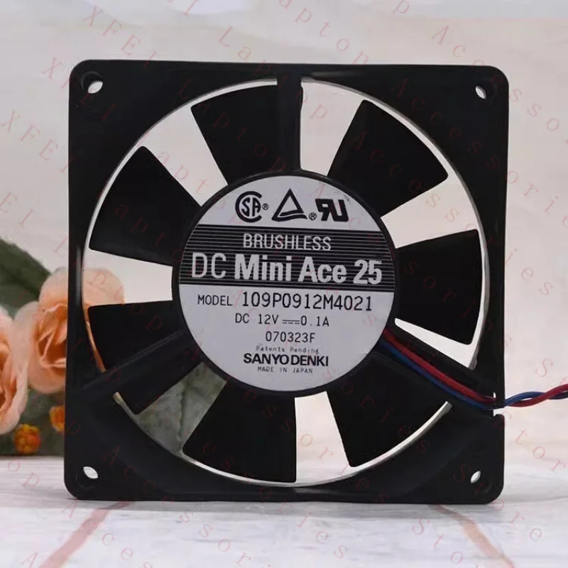 C 109P0912M4021 9225 DC12V 0.1A 2선식 냉각팬