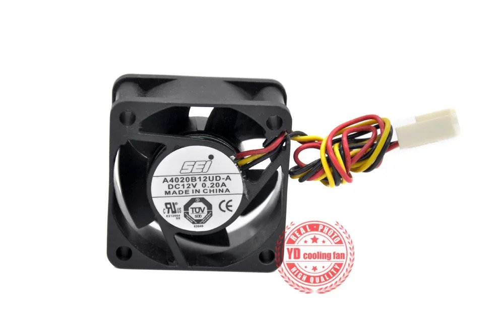 JFG ForSEI A4020B12UD-A 4020 12V 0.20A 3선 냉각팬