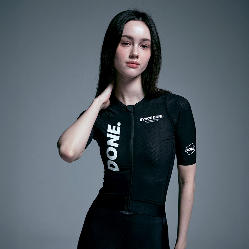 BYACE DONE 바야스던 여성 자전거 반팔 져지 라이딩 사이클 저지 26BD100F - 상세 이미지 2