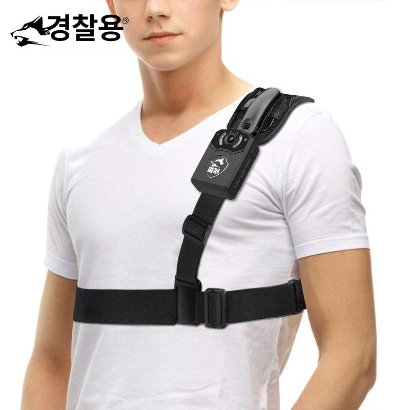 경찰용 녹화기 듀얼 스트랩 워키토휴대폰 고정 표준 단일 벨크로 포함 여름용 75kg 이하 - 상세 이미지 2