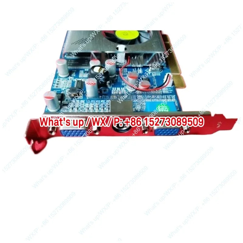 리퍼 PCI 그래픽 카드 GeForck호환FX5500 256MB 듀얼 VGA 단일 화면 독립 출력 지원 XP