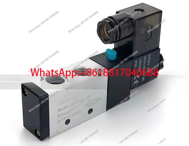 2위치 5방향 솔레노이드 밸브 4V210-08 J4V220-08 230 DC24V AC220