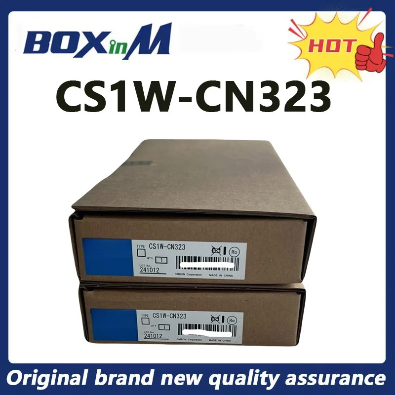 오리지널 CS1W-CN323 PLC 확장 케이블 연결 라인