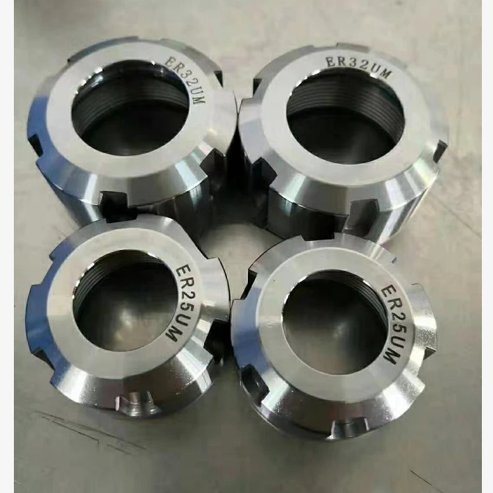 10PCS ER11A 너트/ER16M 캡/ER20ER25/ER32ER40/ER50UM 너트 기계 콜렛