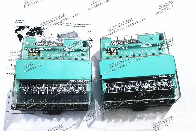 오리지널 페퍼롤푸쉬스 PF 컨트롤러 모듈 VAA-4EA-K3-ZE/E2 품번 108802