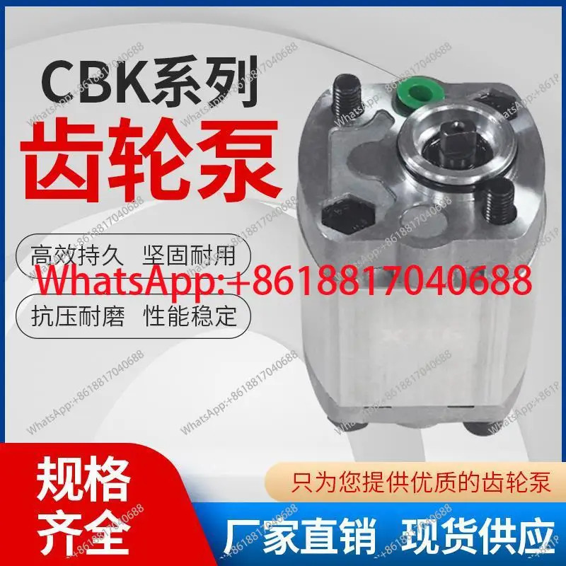 CBK 기어 펌프 소형 고압 오일 CBK-1/1.6/2.1/3 2/4.2 x 4.8 리프트
