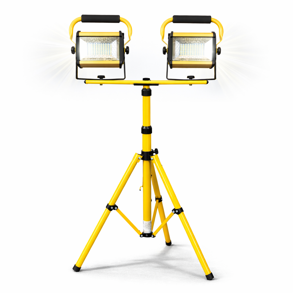 100W LED충전식투광기 핸디형 충전 작업등 캠핑등 낚시 랜턴 cp150 - 상세 이미지 4