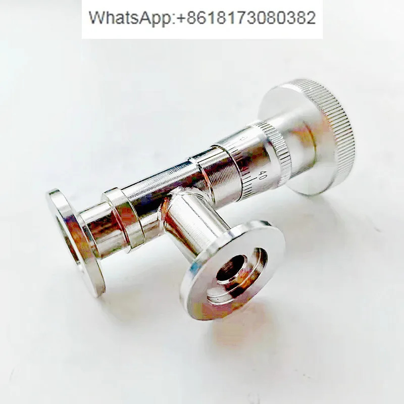 GW-J200 GW-J30-T 스테인리스 스틸 블리드 진공 유량 제어 밸브 KF10/16