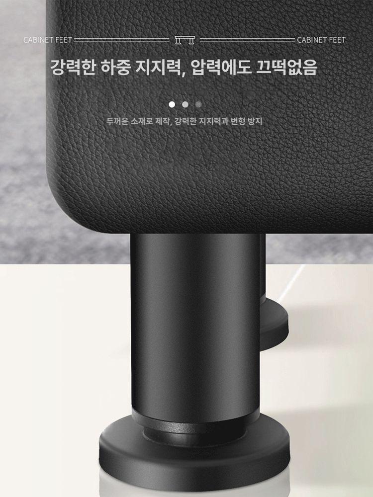 쇼파다리 스텐 받침대 8 의자 가구 발통 소파 높이조절 12-18cm A - 상세 이미지 2