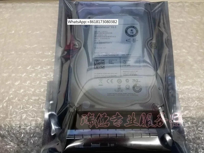 4TB SAS 7200 RPM 3.5인치 ST4000NM0023 529FG 피델리티