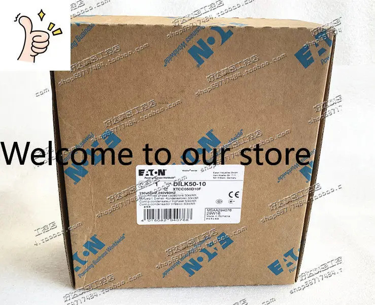 이튼이튼 어드미럴리티 멀러 스위치드 캐패시터 컨택터 DILK50-10 230V50Hz240V60Hz