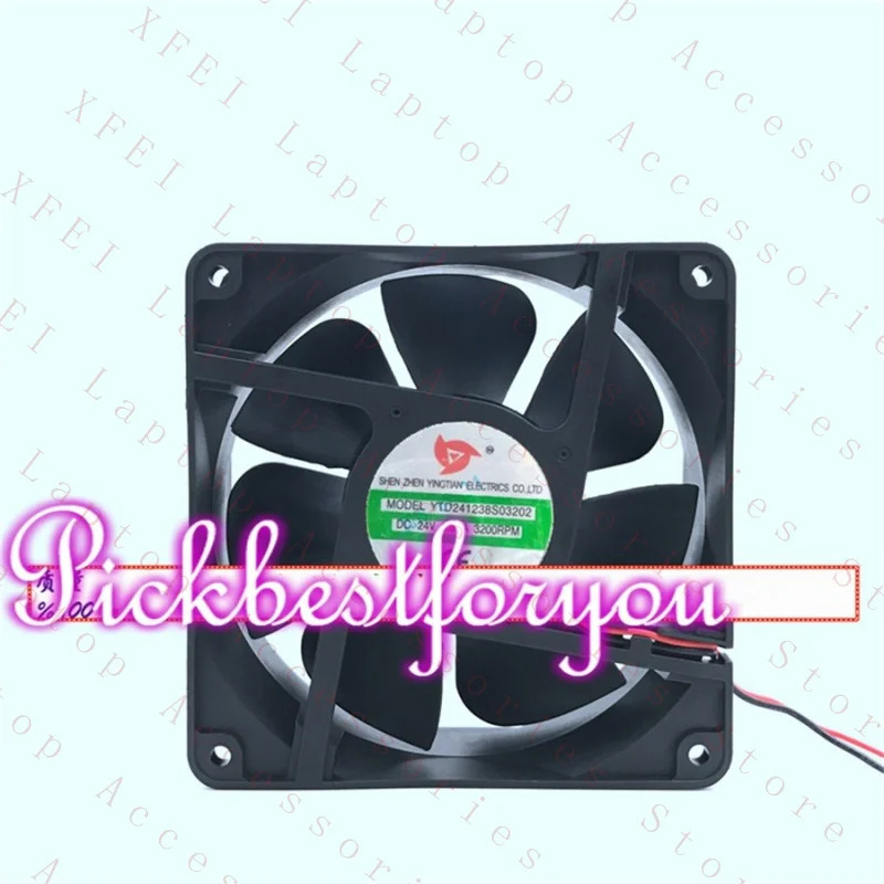 Y.S.TECH YTD241238S03202 장비 팬오리지널 DC24V 0.30A 2핀 za