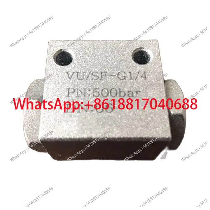 유압 모터유압 3방향 셔틀 밸브 VUSF-G1/4 G3/8 G1/2 G3/4 G1