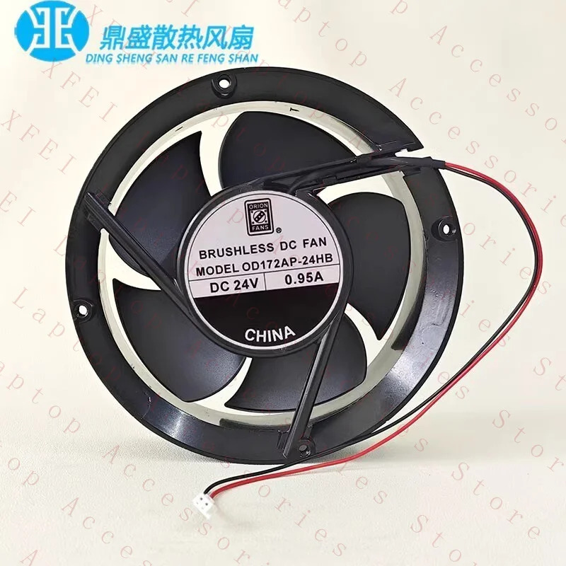 C for ORION FANS DC 팬 OD172AP-24HB 17251 24V 0.95A 17CM 냉각팬