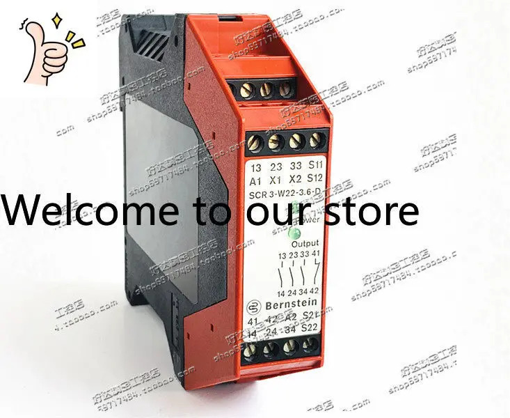 버른스타안전 릴레이 SCR-W22-3.6-D 617.5111.003 포장